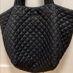 MZ Wallace Black Oxford Medium Tote